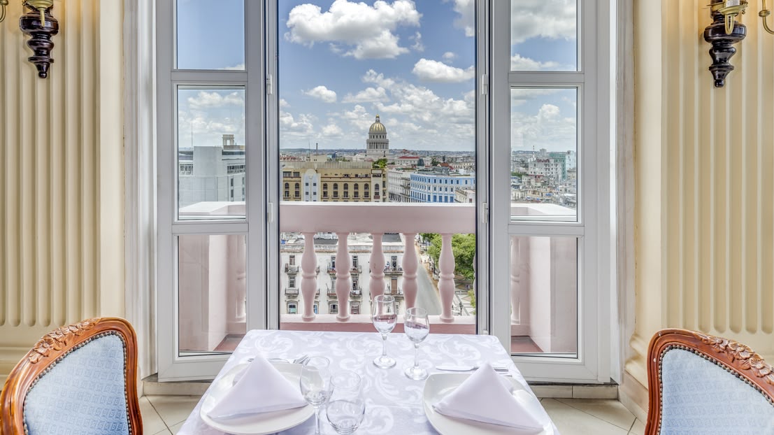 Hotel Sevilla Uitzicht
