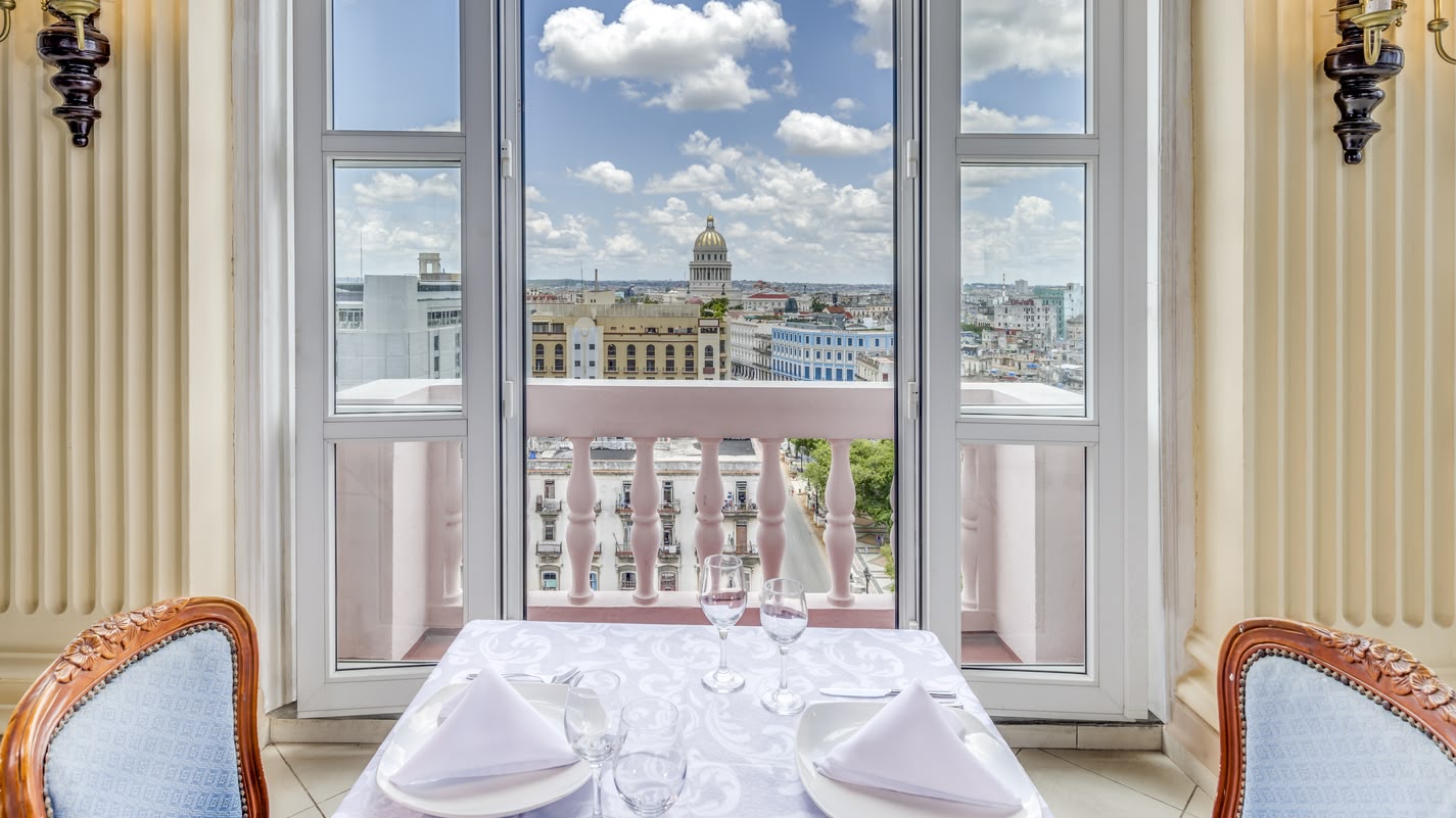 Hotel Sevilla Uitzicht