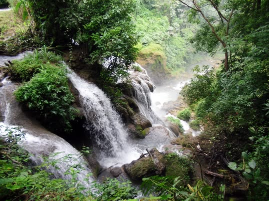 Pulhapanzak waterfall in Honduras