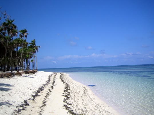 Roatán beach in Honduras