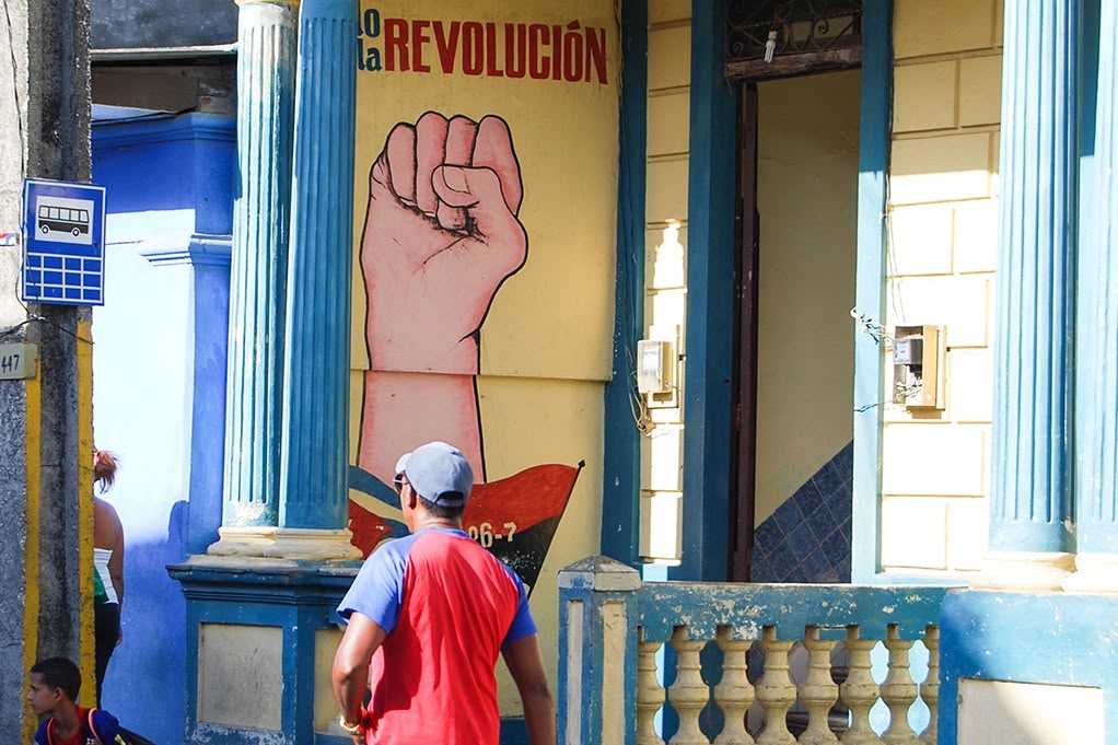 Baracoa centrum - Graffiti